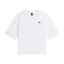 The North Face - Tnf Essential Simple Dome Boxy Rlx Ss Smokey da donna - WHITE - vista principale