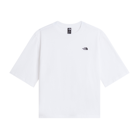 The North Face - Tnf Essential Simple Dome Boxy Rlx Ss Smokey da donna - TNF WHITE - vista principale