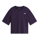The North Face - Tnf Essential Simple Dome Boxy Rlx Ss Smokey da donna - Purple - vista principale