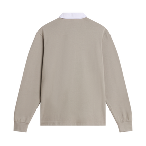 The North Face - Vista Rugby Long Sleeve Shirt da uomo - Stone Slab - vista alternativa 1