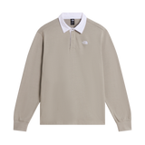 The North Face - Vista Rugby Long Sleeve Shirt da uomo - Stone Slab - vista principale