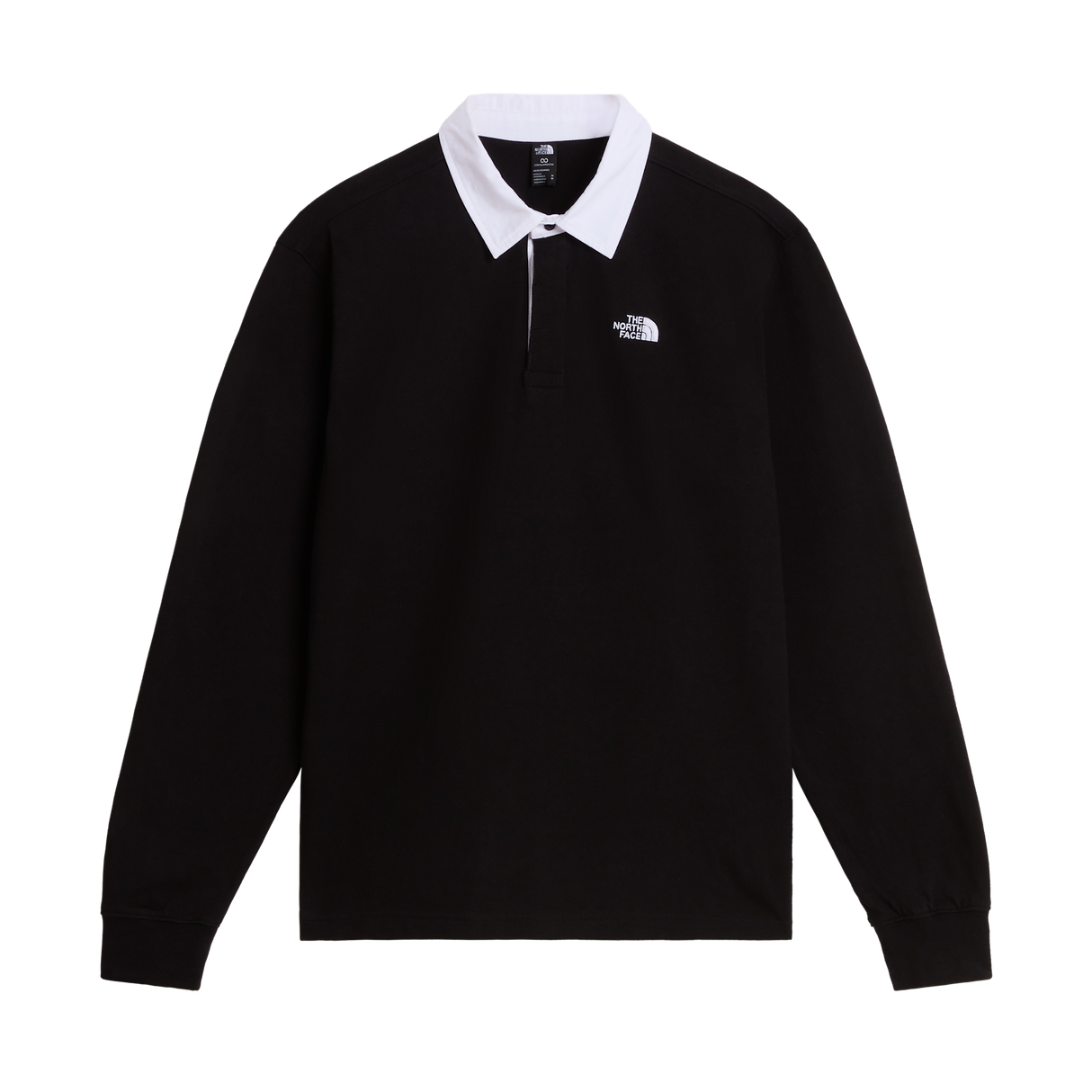 The North Face - Vista Rugby Long Sleeve Shirt da uomo - TNF BLACK - vista principale