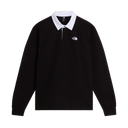 The North Face - Vista Rugby Long Sleeve Shirt da uomo - TNF BLACK - vista principale