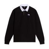 The North Face - Vista Rugby Long Sleeve Shirt da uomo - TNF BLACK - vista principale