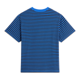 The North Face - Vista Stripe Short Sleeve Tee Active Blue TNF da uomo - QUARYG/IMPCTORG - vista alternativa 1