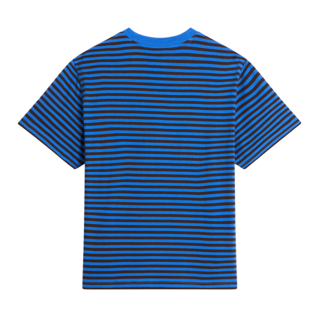 The North Face - Vista Stripe Short Sleeve Tee Active Blue TNF da uomo - QUARYG/IMPCTORG - vista alternativa 1