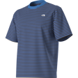 The North Face - Vista Stripe Short Sleeve Tee Active Blue TNF da uomo - QUARYG/IMPCTORG - vista alternativa 12
