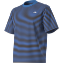 The North Face - Vista Stripe Short Sleeve Tee Active Blue TNF da uomo - QUARYG/IMPCTORG - vista alternativa 12