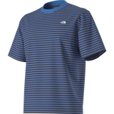 The North Face - Vista Stripe Short Sleeve Tee Active Blue TNF da uomo - QUARYG/IMPCTORG - vista alternativa 12