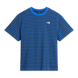 The North Face - Vista Stripe Short Sleeve Tee Active Blue TNF da uomo - Blue - vista principale