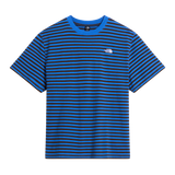The North Face - Vista Stripe Short Sleeve Tee Active Blue TNF da uomo - QUARYG/IMPCTORG - vista principale