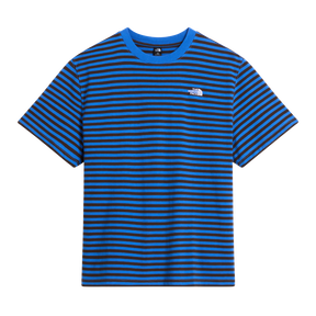 The North Face - Vista Stripe Short Sleeve Tee Active Blue TNF da uomo - Blue - vista principale