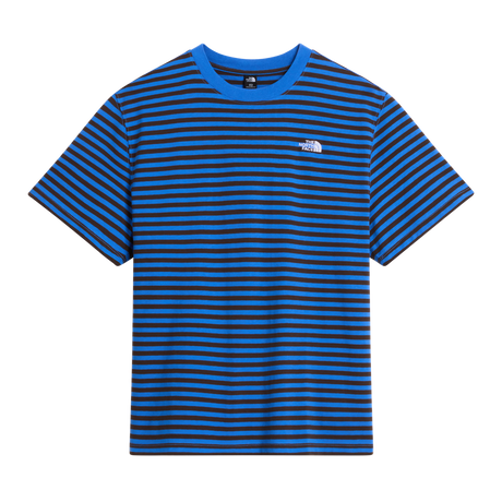 The North Face - Vista Stripe Short Sleeve Tee Active Blue TNF da uomo - QUARYG/IMPCTORG - vista principale
