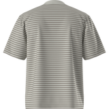 The North Face - Vista Stripe Short Sleeve Tee Active Blue TNF da uomo - TNFBLK/TRIUMPHG - vista alternativa 11