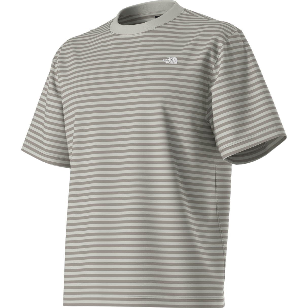 The North Face - Vista Stripe Short Sleeve Tee Active Blue TNF da uomo - TNFBLK/TRIUMPHG - vista alternativa 12