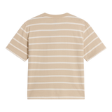 The North Face - Vista Stripe Short Sleeve Tee Grounded Plum da donna - SHYCRSP/SHYCRSP - vista alternativa 1
