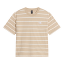 The North Face - Vista Stripe Short Sleeve Tee Grounded Plum da donna - SHYCRSP/SHYCRSP - vista principale