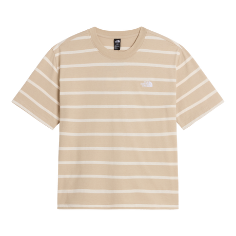 The North Face - Vista Stripe Short Sleeve Tee Grounded Plum da donna - SHYCRSP/SHYCRSP - vista principale