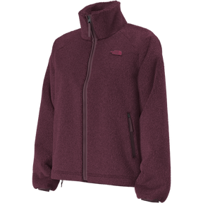 The North Face - Osito Evolve full-zip Jacket da donna - Burgundy Crush - vista alternativa 2