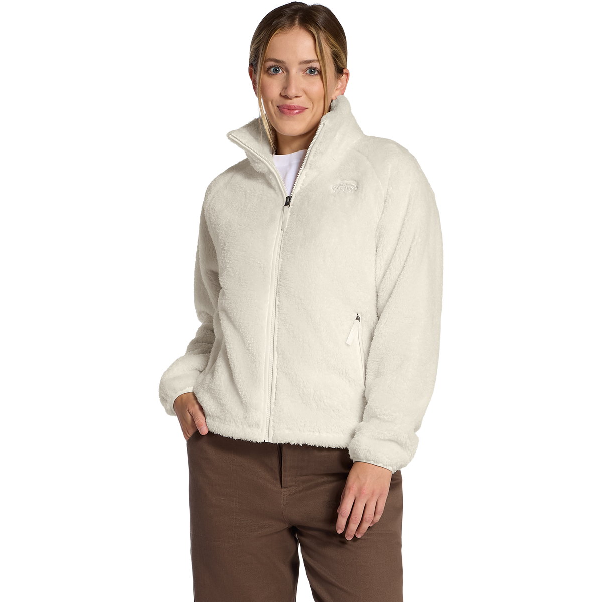 The North Face - Osito Evolve full-zip Jacket da donna - WHITE - vista alternativa 5