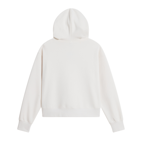 The North Face - Tnf Essential Simple Dome Boxy Os Hood da donna - White Dune/White Dune - vista alternativa 1