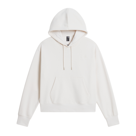 The North Face - Tnf Essential Simple Dome Boxy Os Hood da donna - White Dune/White Dune - vista principale