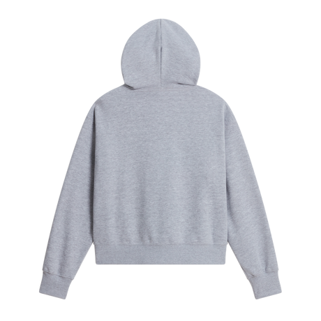 The North Face - Tnf Essential Simple Dome Boxy Os Hood da donna - TNF Pale Grey Heather - vista alternativa 1