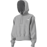The North Face - Tnf Essential Simple Dome Boxy Os Hood da donna - TNF Pale Grey Heather - vista alternativa 2