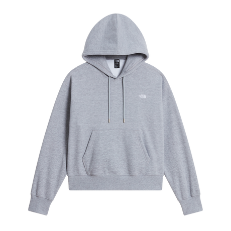 The North Face - Tnf Essential Simple Dome Boxy Os Hood da donna - TNF Pale Grey Heather - vista principale