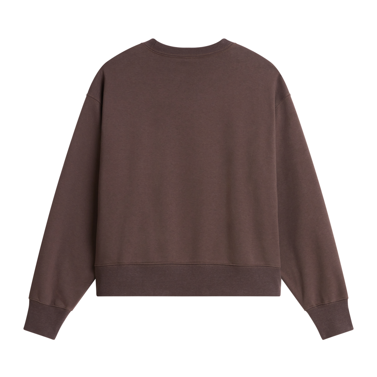 The North Face - Tnf Essential Simple Dome Boxy Os Crew da donna - Smokey Brown - vista alternativa 1