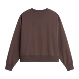 The North Face - Tnf Essential Simple Dome Boxy Os Crew da donna - Smokey Brown - vista alternativa 1