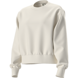 The North Face - Tnf Essential Simple Dome Boxy Os Crew da donna - White Dune/White Dune - vista alternativa 2