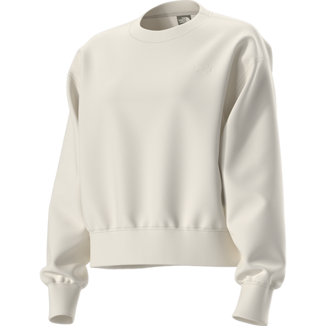 The North Face - Tnf Essential Simple Dome Boxy Os Crew da donna - White Dune/White Dune - vista alternativa 2