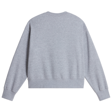 The North Face - Tnf Essential Simple Dome Boxy Os Crew da donna - TNF Pale Grey Heather - vista alternativa 1