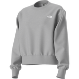 The North Face - Tnf Essential Simple Dome Boxy Os Crew da donna - TNF Pale Grey Heather - vista alternativa 2
