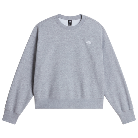 The North Face - Tnf Essential Simple Dome Boxy Os Crew da donna - TNF Pale Grey Heather - vista principale