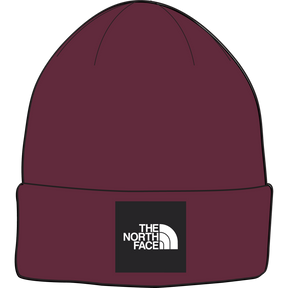 The North Face - Dock Worker Recycled Beanie Hunter Green unisex - Burgundy Crush - vista alternativa 10