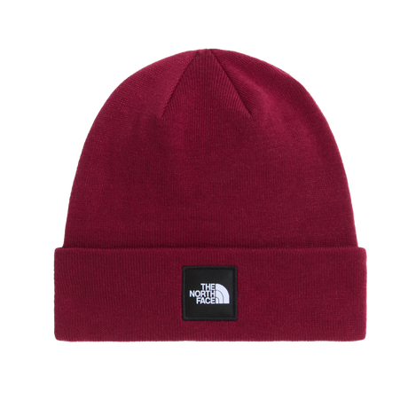 The North Face - Dock Worker Recycled Beanie Hunter Green unisex - Red - vista principale