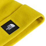 The North Face - Dock Worker Recycled Beanie Hunter Green unisex - Pigment Yellow - vista alternativa 2