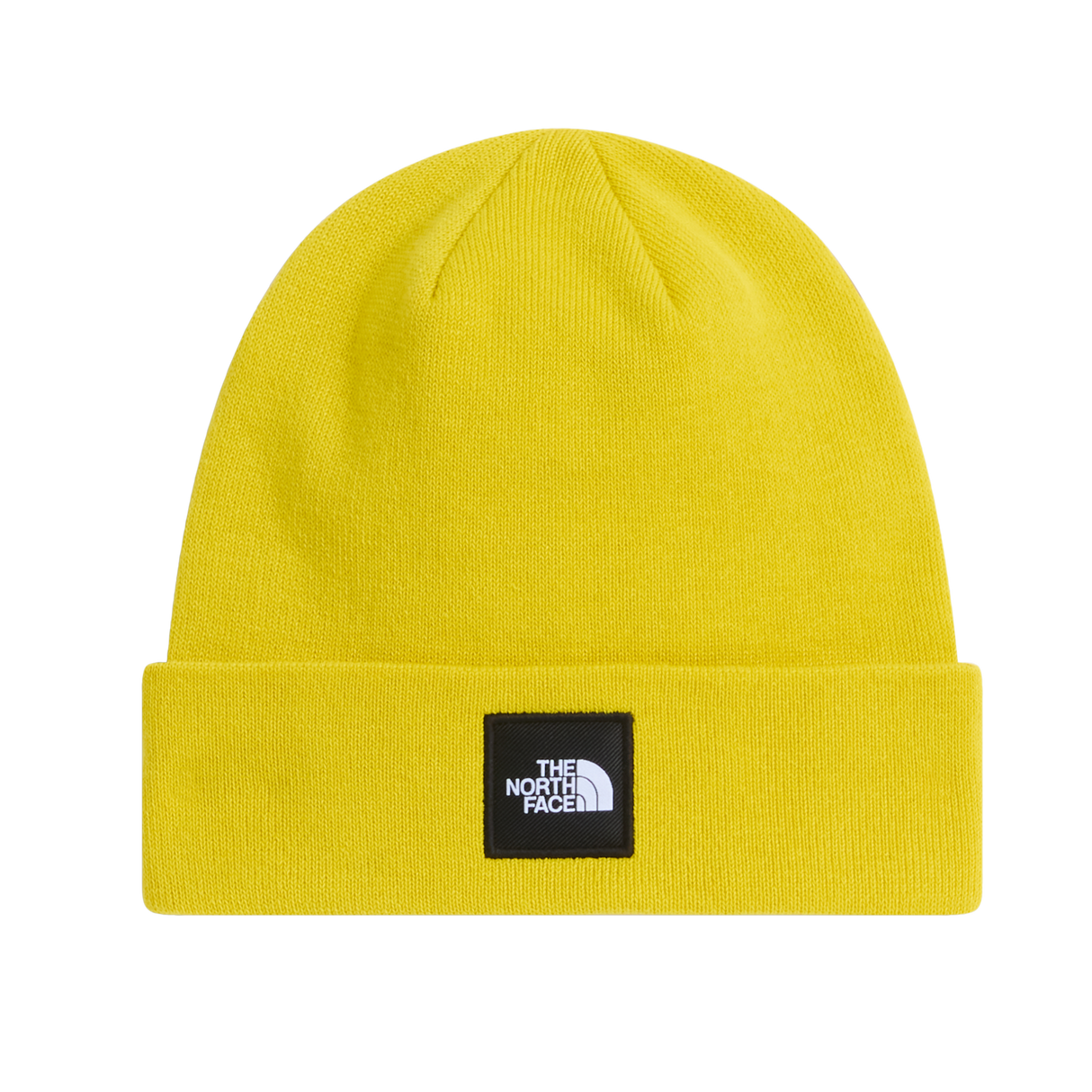 The North Face - Dock Worker Recycled Beanie Hunter Green unisex - Pigment Yellow - vista principale