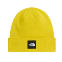 The North Face - Dock Worker Recycled Beanie Hunter Green unisex - Yellow - vista principale