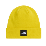 The North Face - Dock Worker Recycled Beanie Hunter Green unisex - Pigment Yellow - vista principale