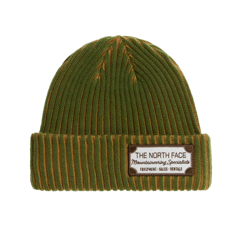 The North Face - Salty Lined SE Beanie Caraway Seed/Leather Pa unisex - Green - vista principale