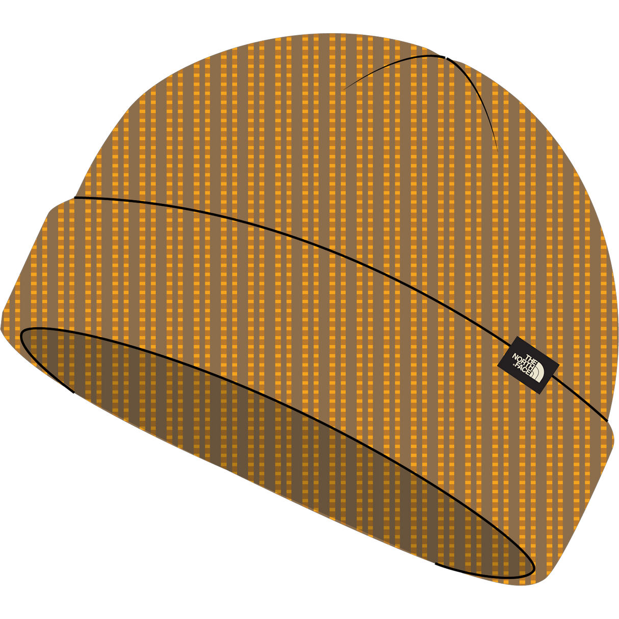 The North Face - TNF Fisherman Beanie Citrine Yellow Multi unisex - CITRINEYLWMULTI - vista alternativa 10