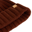 The North Face - Merino Wool Beanie Smokey Brown/Donegal unisex - Oxblood - vista alternativa 2