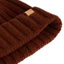 The North Face - Merino Wool Beanie Smokey Brown/Donegal unisex - Oxblood - vista alternativa 2