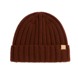 The North Face - Merino Wool Beanie Smokey Brown/Donegal unisex - Oxblood - vista principale