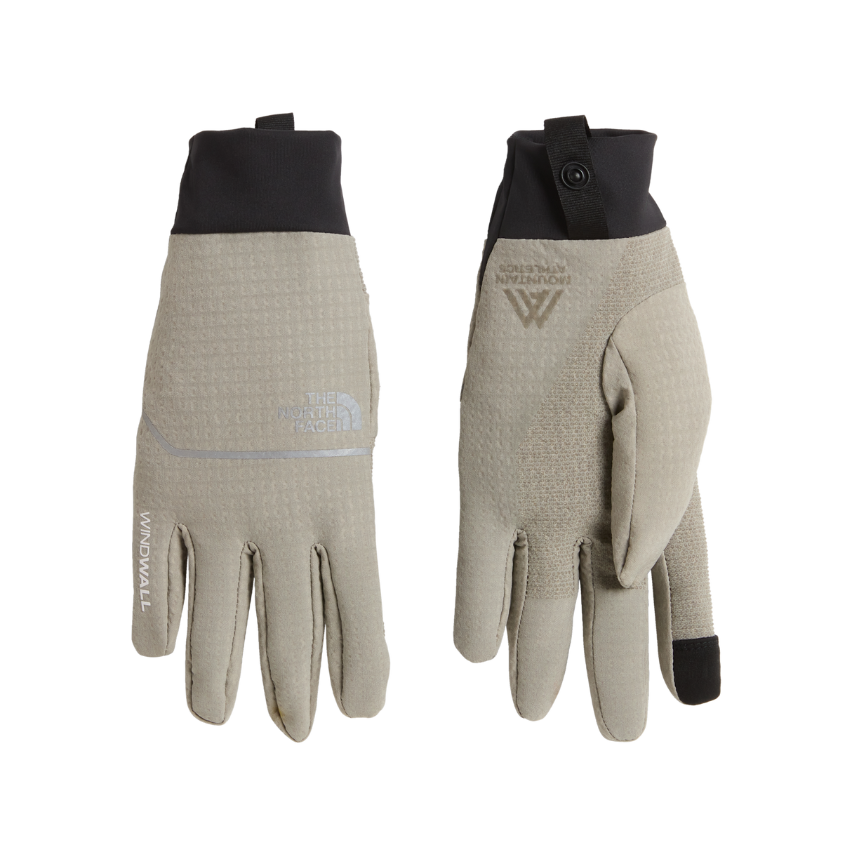 The North Face - Flex Windwall Glove unisex - Stone Slab - vista principale