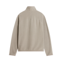 The North Face - Glacier 1/4 Zip - Embroidered Logo da uomo - Stone Slab - vista alternativa 1