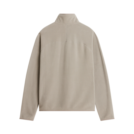 The North Face - Glacier 1/4 Zip - Embroidered Logo da uomo - Stone Slab - vista alternativa 1